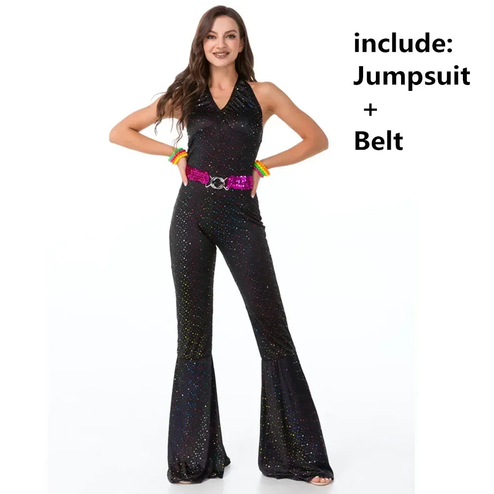 Retro 60s 70s Rock Disco Hippie Costumes: Perfect for Halloween, Carnival, and Parties - Premium  from Lizard Vigilante - Just $49.99! Shop now at Lizard Vigilante