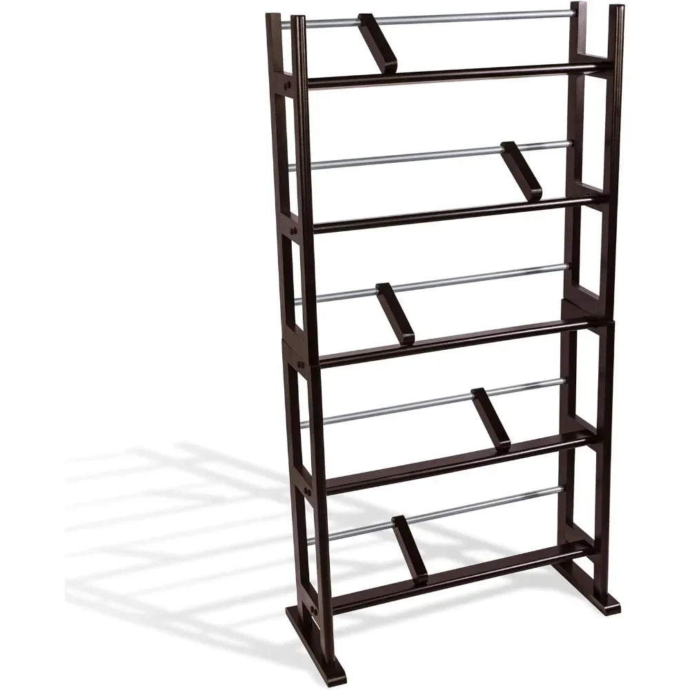 Contemporary Wood & Metal CD/DVD Rack with Wide Feet Holds Up to 230 CDs or 150 DVDs - Premium shelving from Lizard Vigilante - Just $46.99! Shop now at Lizard Vigilante