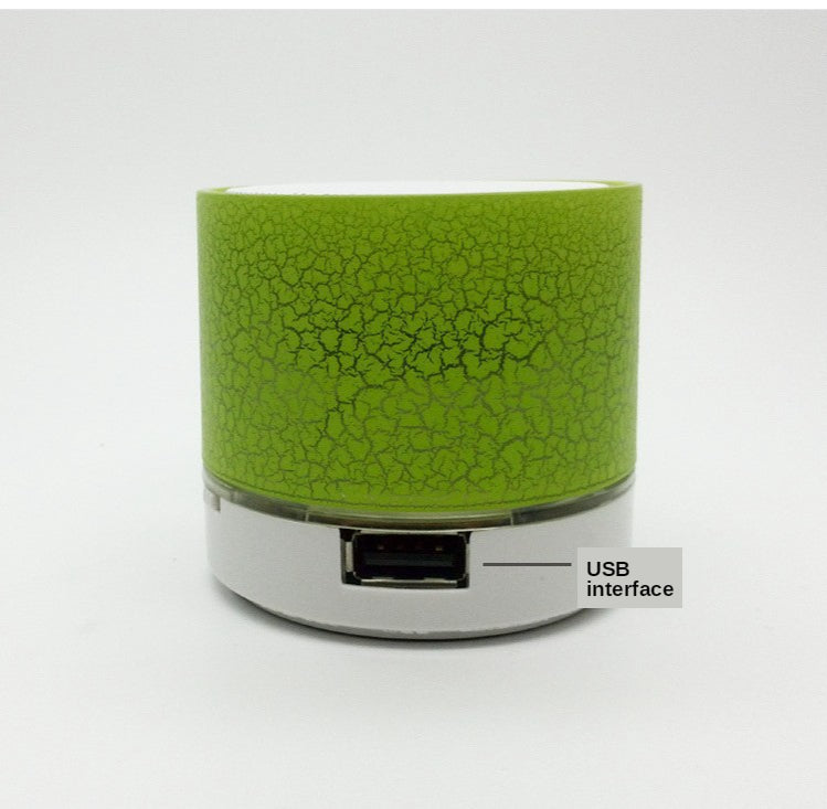 Bluetooth Mini Speaker Wireless Speaker Colorful LED TF Card USB Subwoofer Portable MP3 Music Sound Column For PC Phone