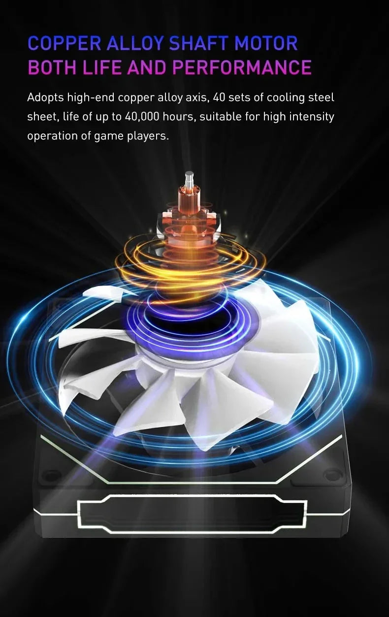 PRISM RIOT UF-2 PRO | 120mm 9-Blade ARGB Metalstorm Fan – Shred Heat, Not Riffs - Premium fan from dsers - Just $17.99! Shop now at Lizard Vigilante