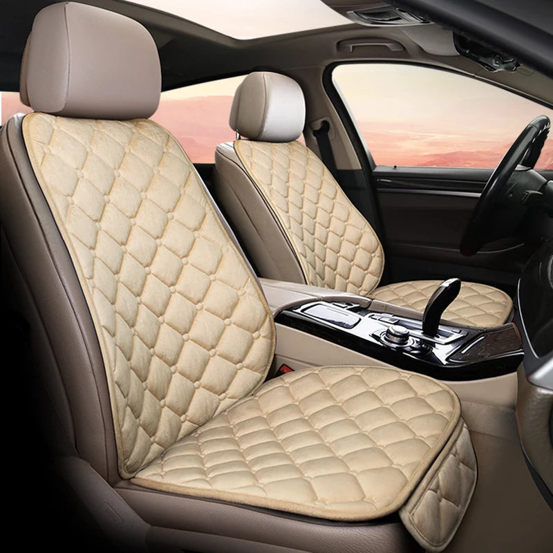 Premium Artificial Fur Car Seat Covers for Renault Kadjar F3 X45 - Front & Rear Velvet Cushions - Premium seat covers from Lizard Vigilante - Just $14.99! Shop now at Lizard Vigilante