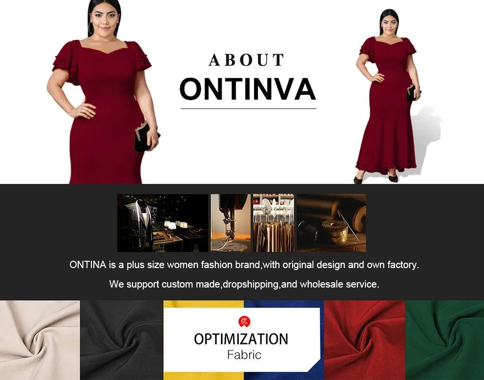 ONTINVA Women Brown Jumpsuit Sexy Cut Out Chest Slim Buttons Ruffles High Waist One Piece Formal Evening Event Rompers Plus Size - Premium  from Lizard Vigilante - Just $57.99! Shop now at Lizard Vigilante