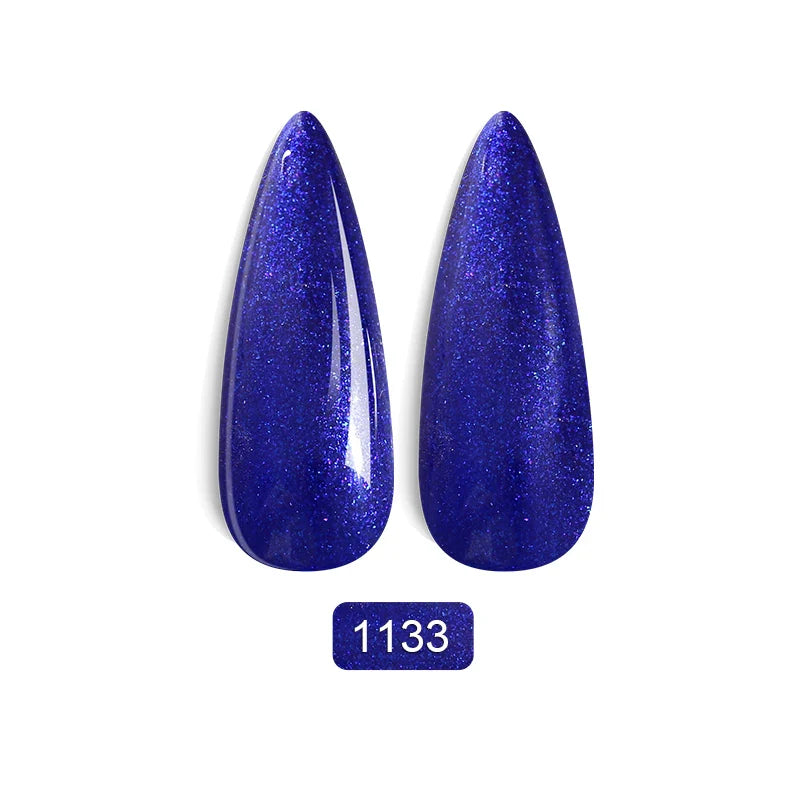 Rainbow Ghini Ultra Shiny Glitter Gel Nail Polish Semi-permanent Gellack UV Varnish Gold Silver Metal Gel Nail Art Wholesale Top