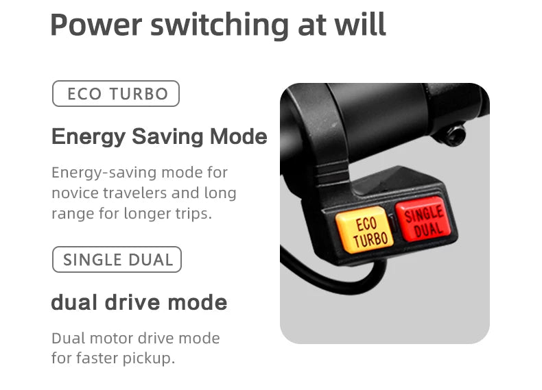 RoadFang S3-11 HydraBrake Street Predator | Twin-Engine 6000W Outlaw Scooter for Metal-Grade Speed & Night Raid Commutes