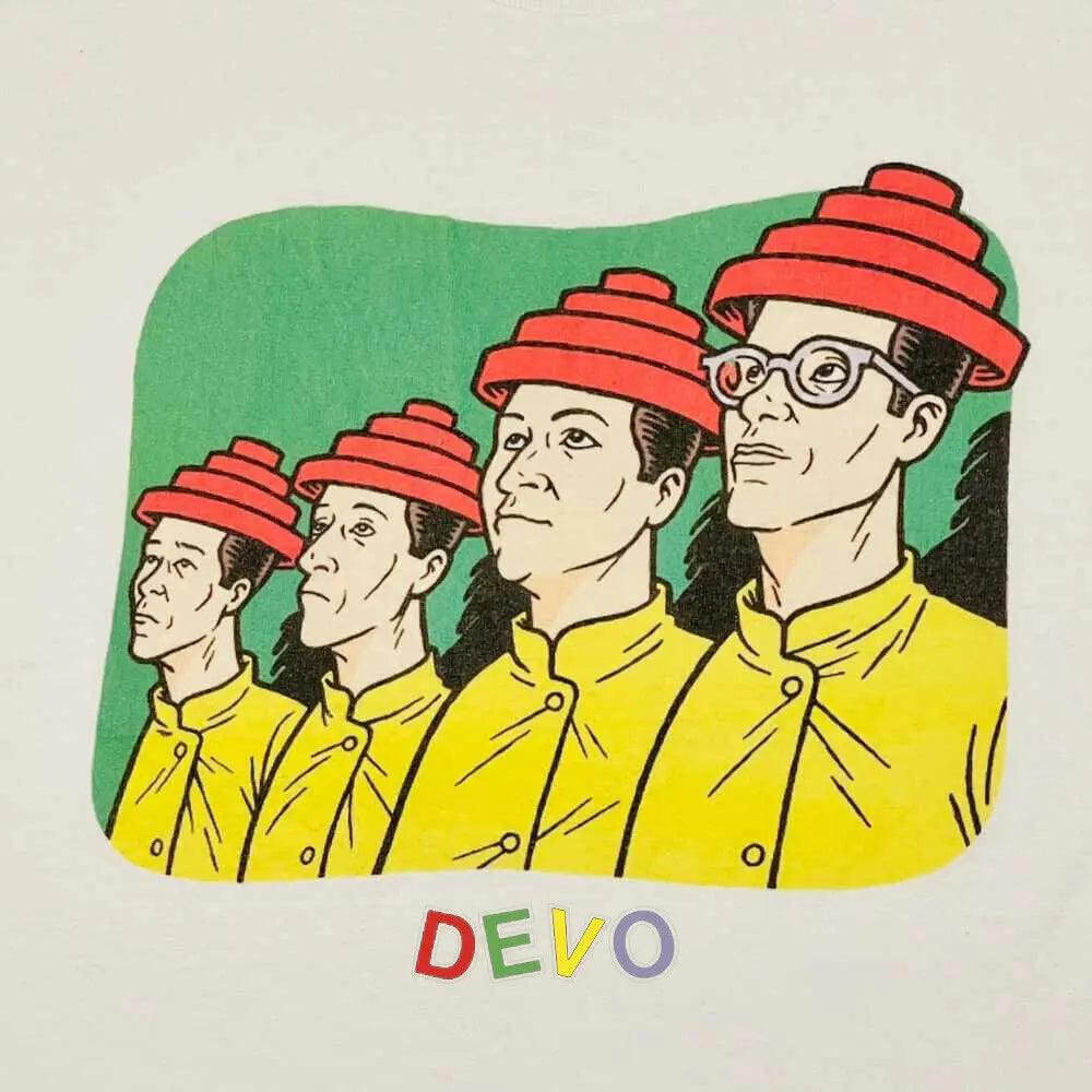 Total Devo Band Shirt Short Sleeve White Freedom of Choice Colors Unisex S-5XL - Premium  from Lizard Vigilante - Just $32.99! Shop now at Lizard Vigilante