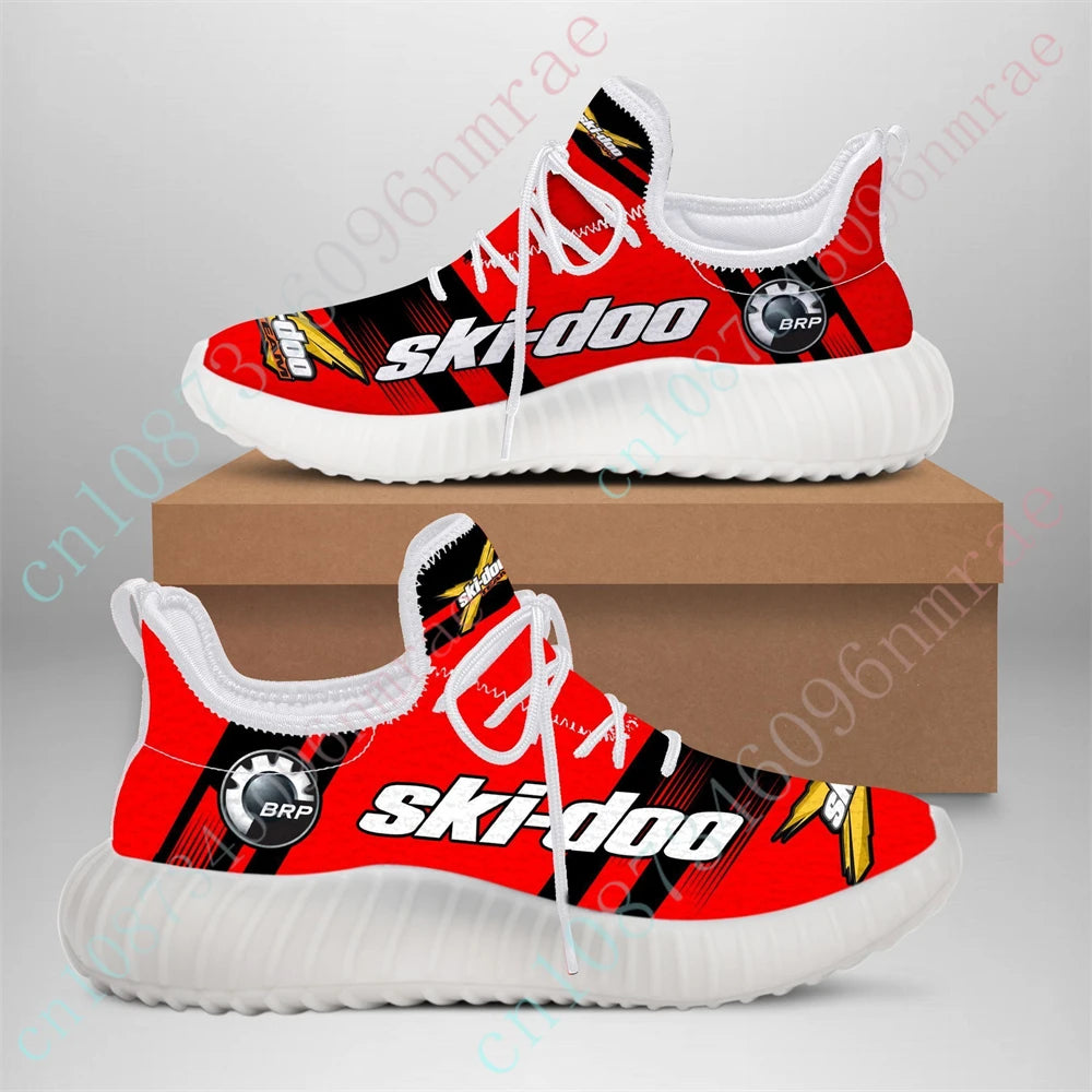 Ski-Doo Sneakers – Lightweight Unisex Running Shoes for Men | Big Size Casual Tennis & Sports Shoes with Ultimate Comfort - Premium shoes from Lizard Vigilante - Just $73.88! Shop now at Lizard Vigilante