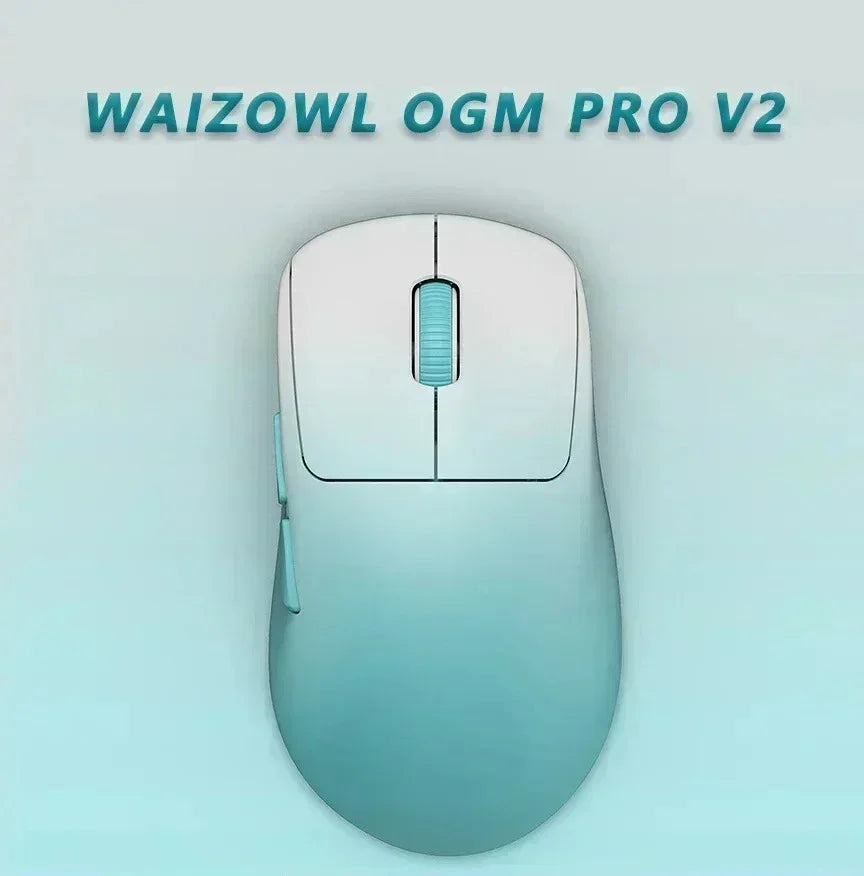 Waizowl OGM Pro V2 Hades Gaming Mouse Customize Wireless Three-Mode Paw3950 30000dpi Lightweight Gaming Mouse E-sports Ergonomic