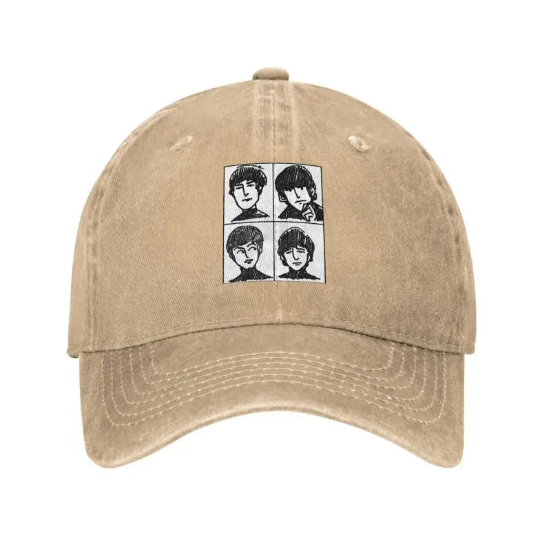 The Beatle Baseball Cap for Men Women Cotton Adjustable Dad Hat Sports Snapback Caps - Premium Hat from Lizard Vigilante - Just $23.99! Shop now at Lizard Vigilante