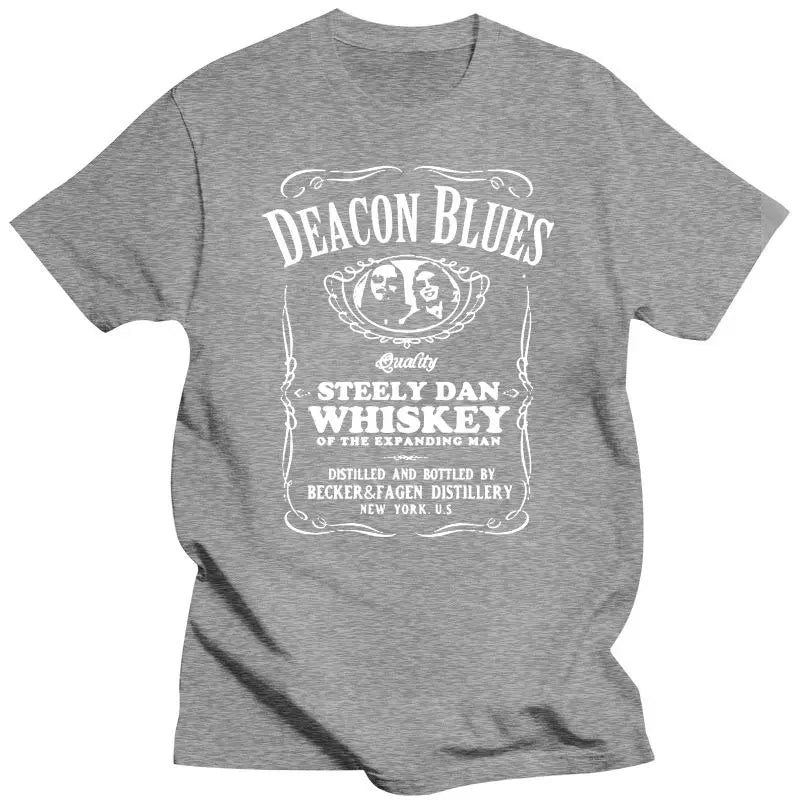 Steely Dan Whiskey Deacon Blues T-Shirt: Classic Retro Design - Premium T-Shirt from Lizard Vigilante - Just $23.89! Shop now at Lizard Vigilante