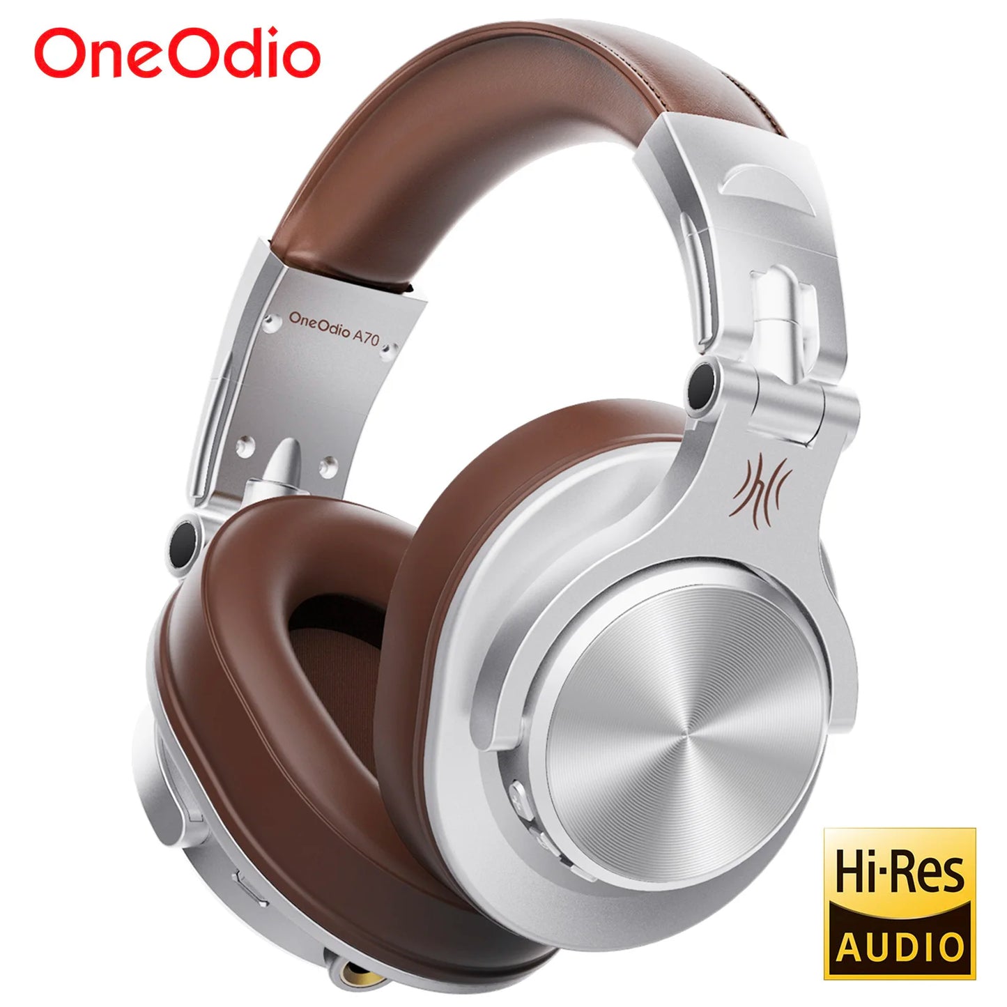 Oneodio A70 Fusion Wired + Wireless Bluetooth 5.2 Headphones - Over Ear Studio DJ Headset with Mic - Premium headphones from Lizard Vigilante - Just $76.99! Shop now at Lizard Vigilante