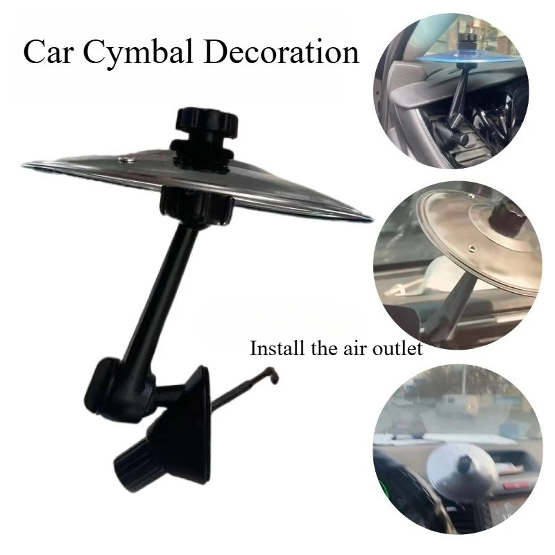 Portable Car Cymbal Air Vent Accessory for Drummers