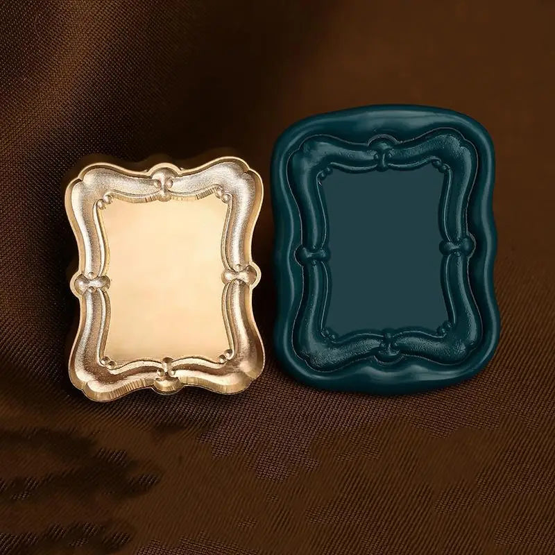 Photo Frame Series Sealing Wax Stamp Head Fire Paint Seal Wax Stamp Heads For DIY Scrapbooking Envelope Wedding Party Invitation