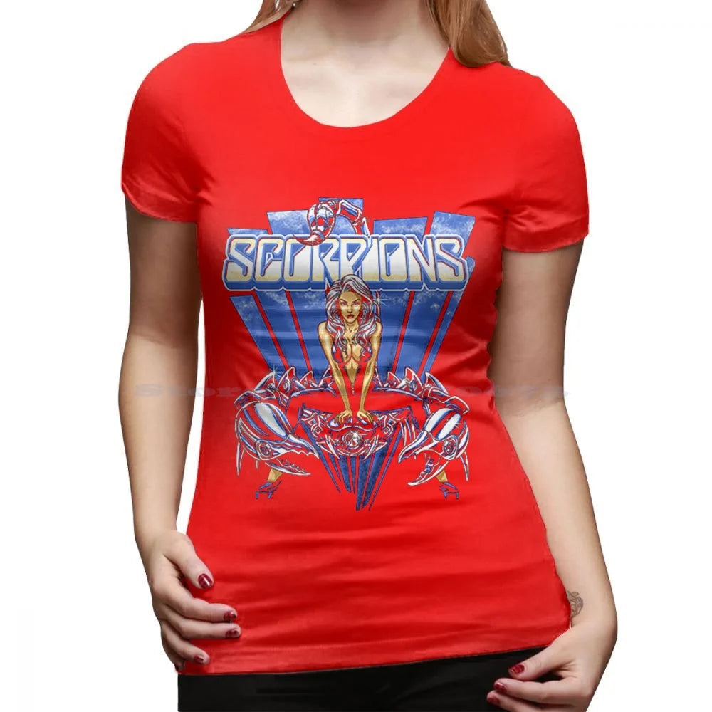 The Scorpions German Band T Shirt 100% Cotton Tee German Band - Premium T-Shirt from Lizard Vigilante - Just $38.99! Shop now at Lizard Vigilante