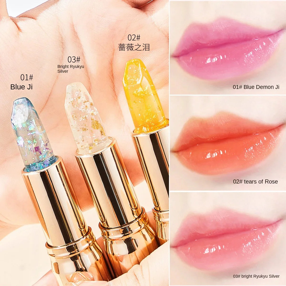 Magical Lipstick That Changes Color with Temperature and Keeps Lips Hydrated and Luscious