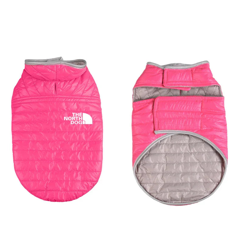 Double Sided Dog Coat Winter Warm Pet Dog Clothes For Small Medium Dogs Vest Chihuahua Clothing Soft Puppy Costumes Ropa Perro