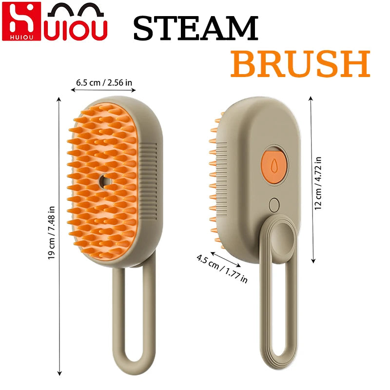 Pet Grooming Comb with Electric Water Spray Steamy Brush Massage Combs Cat Brush for Washing Brushing for Short Long Haired Pets - Premium  from Lizard Vigilante - Just $16.99! Shop now at Lizard Vigilante