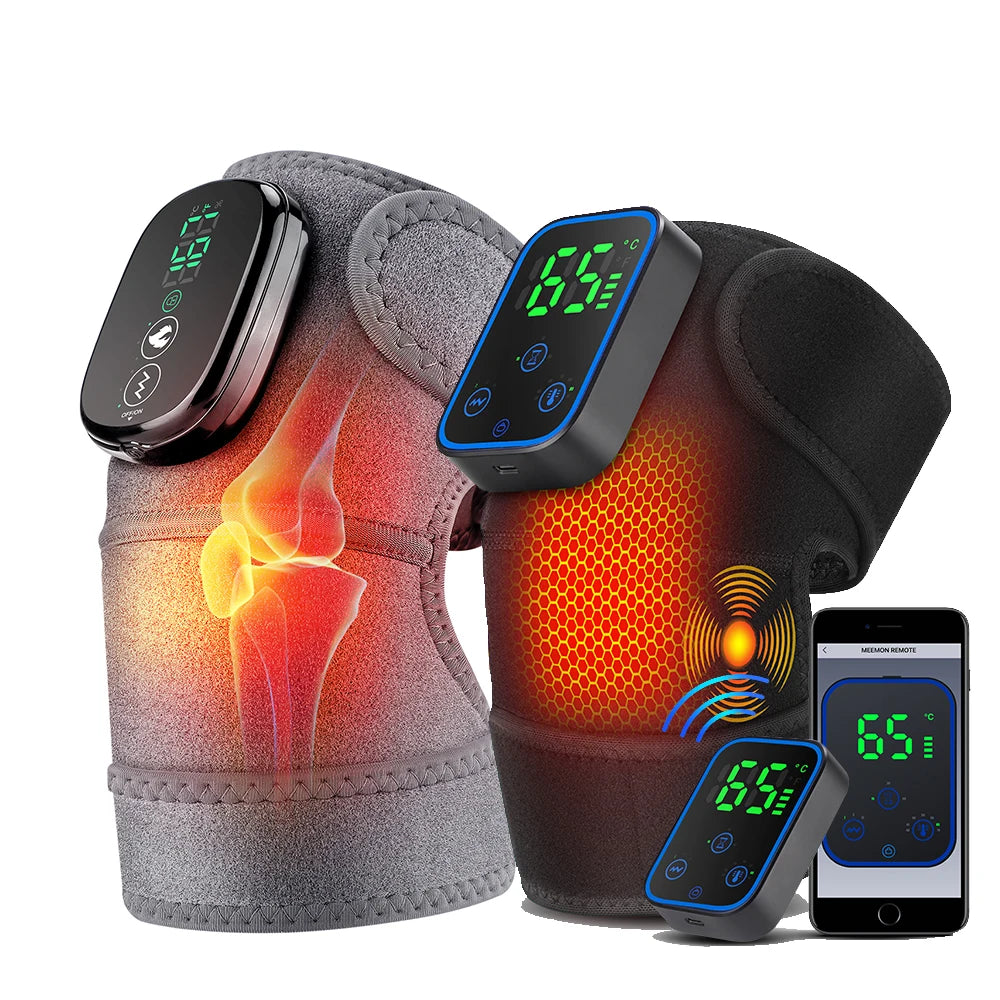 Hellfire 3-In-1 Shockwave Heated Knee Armor