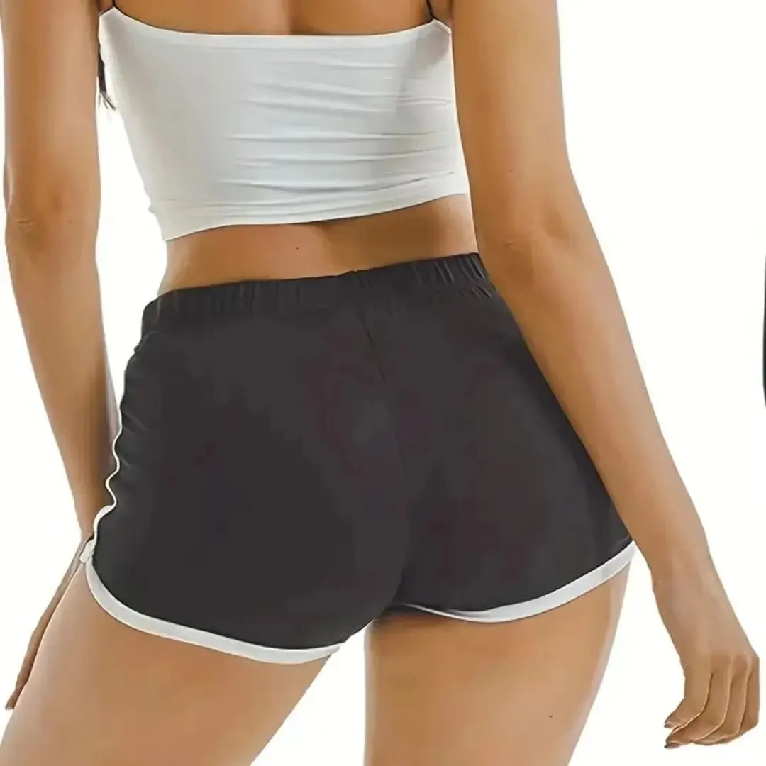 Women's High-Waisted Casual Yoga Hot Pants – All-Season Comfort and Style - Premium pants from Lizard Vigilante - Just $22.88! Shop now at Lizard Vigilante