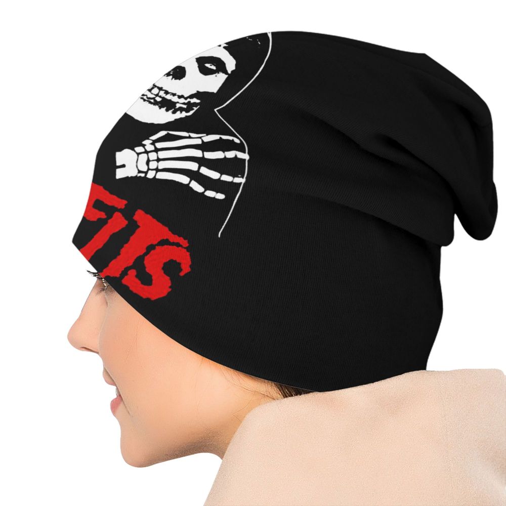 Misfits Horror Punk Rock Knit Beanie – Unisex Winter Skull Cap for Men & Women - Premium beanie from dsers - Just $19.99! Shop now at Lizard Vigilante