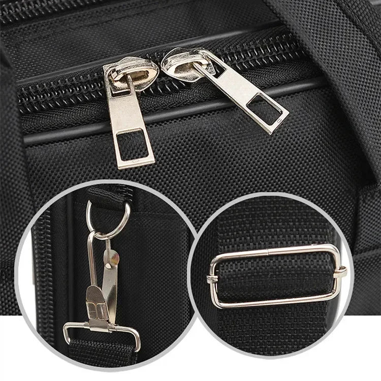 High-Capacity Briefcase Travel Laptop Protection Business Document Information Storage Bags Weekend Organizer Handbag Accessories - Premium Briefcases from Lizard Vigilante - Just $26.99! Shop now at Lizard Vigilante