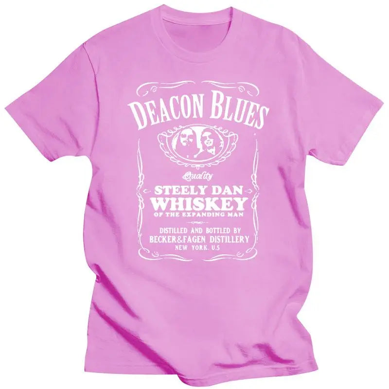 Steely Dan Whiskey Deacon Blues T-Shirt: Classic Retro Design - Premium T-Shirt from Lizard Vigilante - Just $23.89! Shop now at Lizard Vigilante