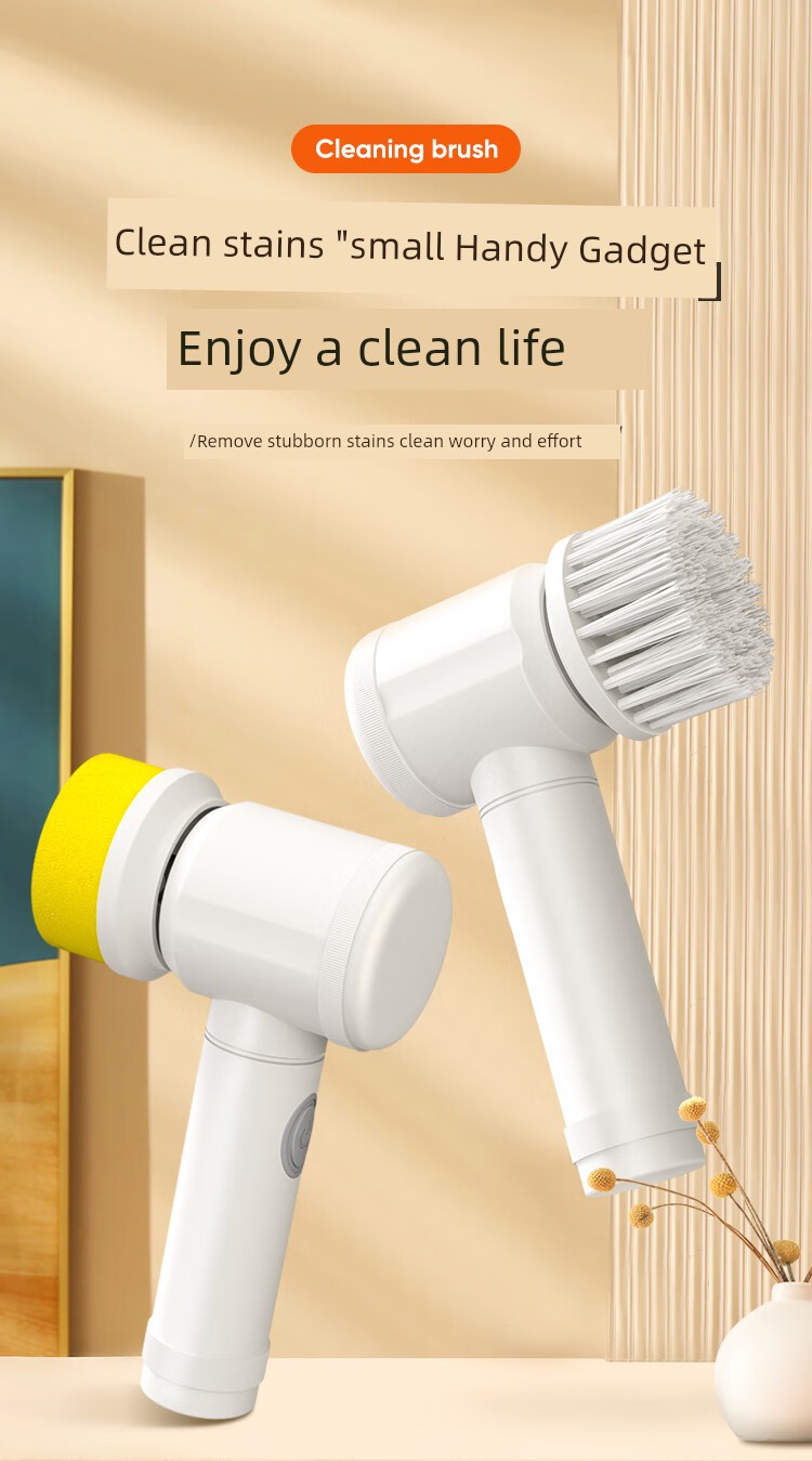 Kitchen Handheld Wireless Handy Gadget Bathroom Electric Cleaning Brush - Premium  from Lizard Vigilante - Just $4.99! Shop now at Lizard Vigilante