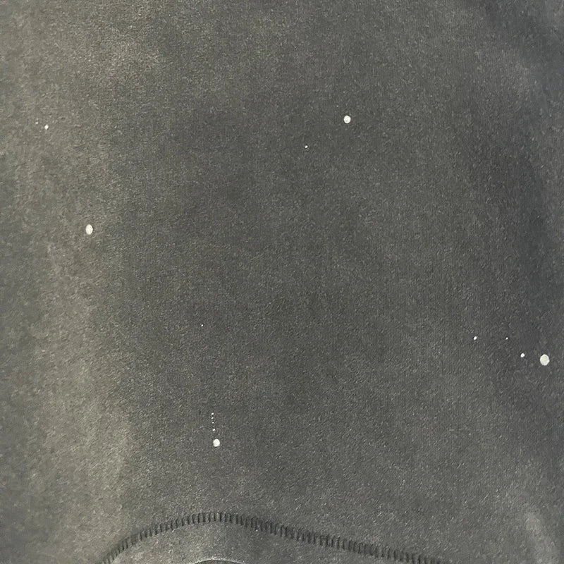 Men Women High Street Vintage Washed Black T-Shirt Top Quality Cototn TEE 3D Cracked Letters Logo Print Saint T Shirt With Tags - Premium  from Lizard Vigilante - Just $64.99! Shop now at Lizard Vigilante