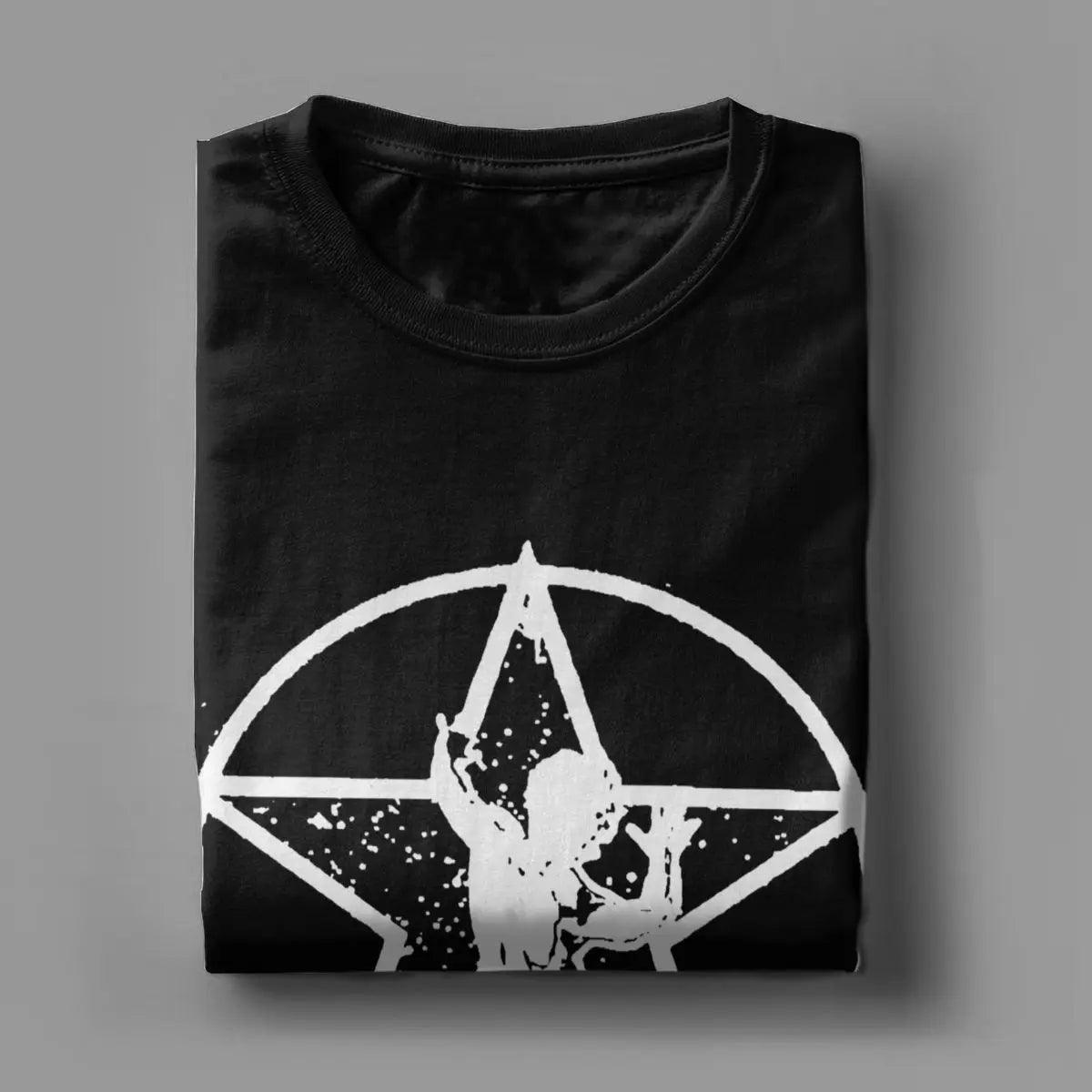 RUSH 2112 Men's Progressive Metal Rock Band T Shirt 100% Cotton Clothing Cool Short Sleeve Crew Neck Tees Summer Priests of Syrinx T-Shirts - Premium T-Shirt from Lizard Vigilante - Just $22.99! Shop now at Lizard Vigilante