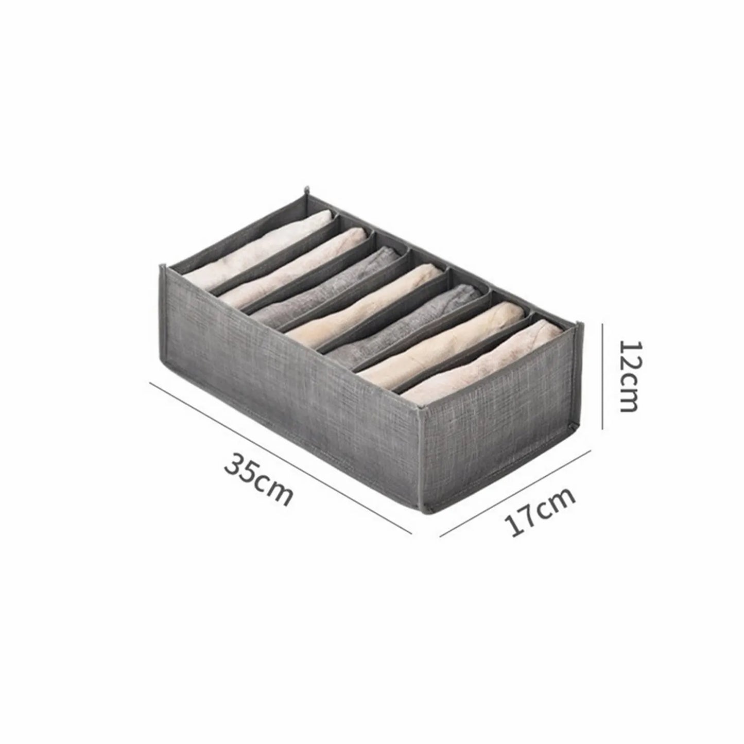 Fabric Underwear Bra Storage Box Underwear Sorting Box Panty Socks Compartment Storage Box Drawer Organizer Home Storage