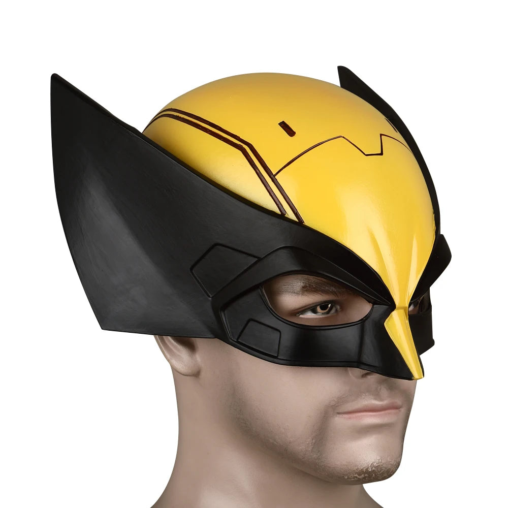 Wolverine Mask Helmet James Howlett Face Mask Movie Cosplay Halloween Costume Props for Adults High Quality - Premium mask from Lizard Vigilante - Just $39.99! Shop now at Lizard Vigilante