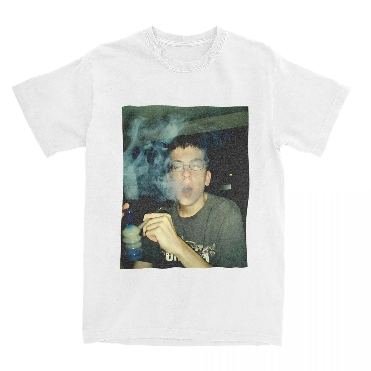 Mclovin Smoking Weed Superbads Men Women T Shirts Accessories Novelty Tee Shirt T-Shirt 100% Cotton Classic Tops - Premium T-Shirt from Lizard Vigilante - Just $23.88! Shop now at Lizard Vigilante