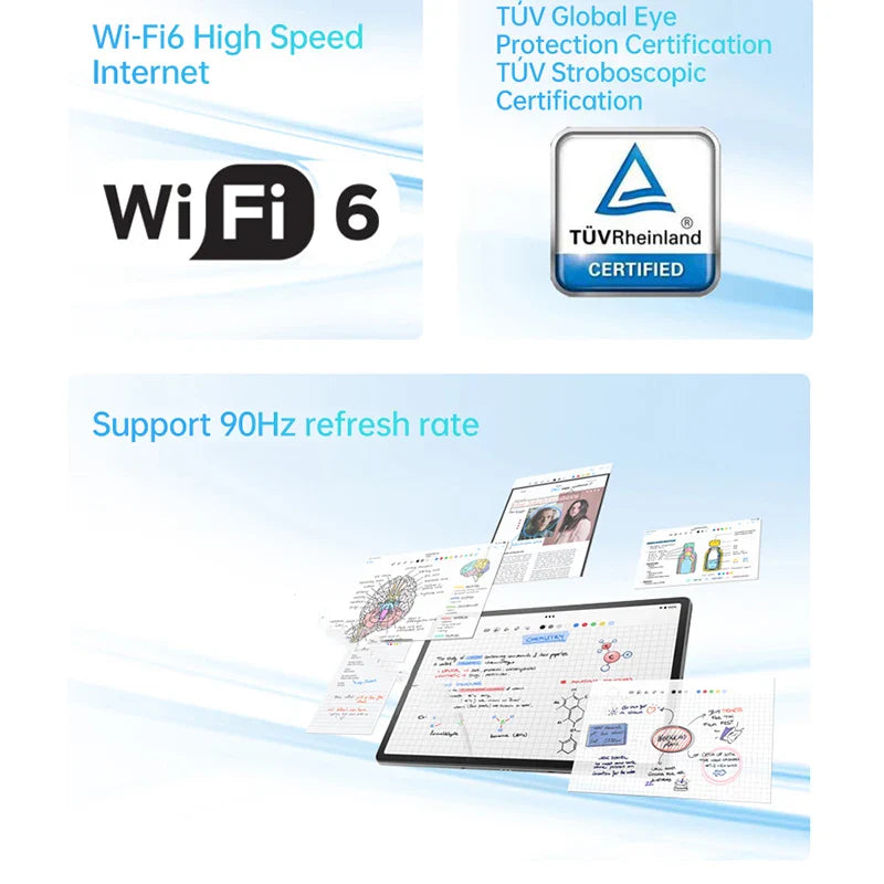 New Lenovo Tab Qitian K12/P12  TB370FU TAB 8GB 128GB/256GB MediaTek Dimensity 7050 Tablet 12.7" LCD Android 13 10200mAh Battery