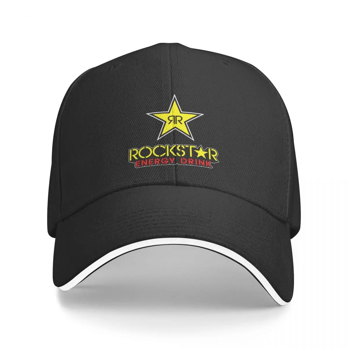 Energy Drink Baseball Cap Rock Star Merchandise Hippie Cheap Trucker Hat Cute Logo Women Baseball Caps - Lizard Vigilante