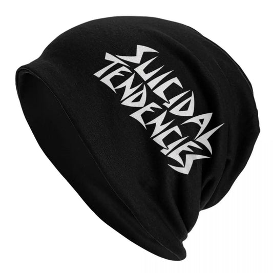 Black Rock Suicidal Tendencies Skullies & Beanies – Metal Hip Hop Style Streetwear Cap for Men & Women - Premium hat from Lizard Vigilante - Just $19.88! Shop now at Lizard Vigilante