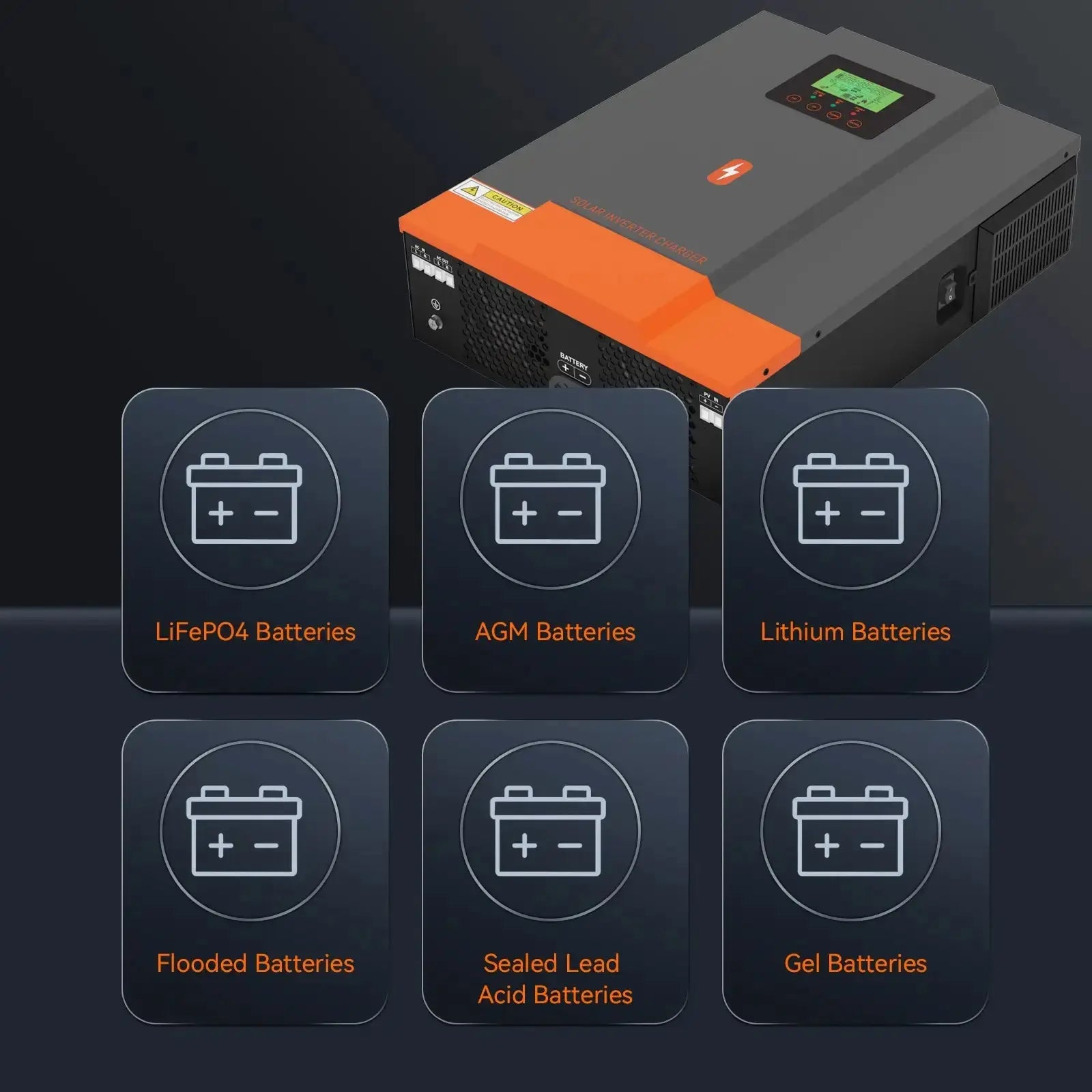 PowMr 1.6KW/3KW Hybrid Solar Inverter - Off-Grid Solar Power System - Premium inverter from Lizard Vigilante - Just $471.99! Shop now at Lizard Vigilante