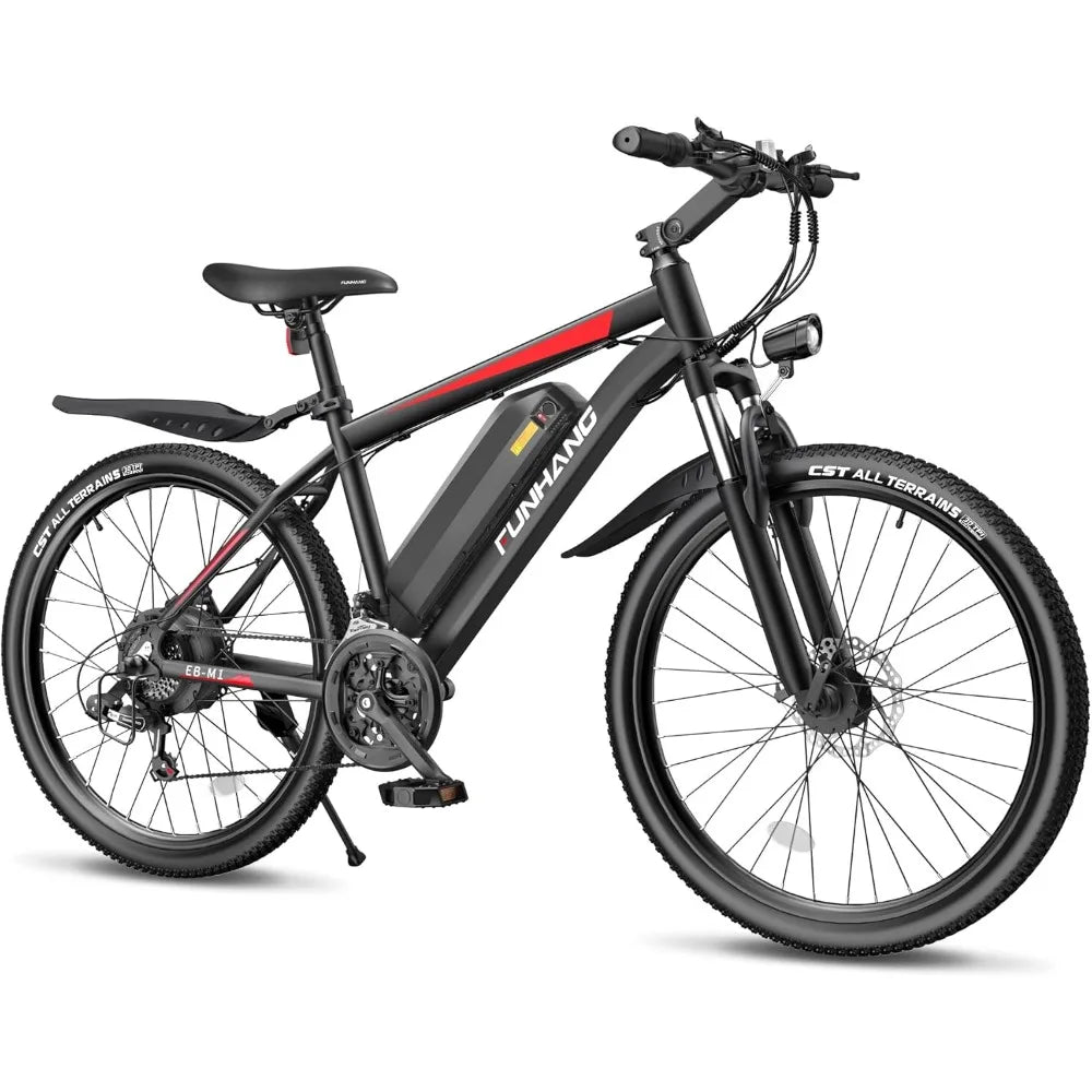 Adventure-Ready Electric Mountain Bike – 750W Peak Power, 26" Tires, 50-Mile Range & Customizable Ride Modes - Premium electric bike from Lizard Vigilante - Just $998.88! Shop now at Lizard Vigilante