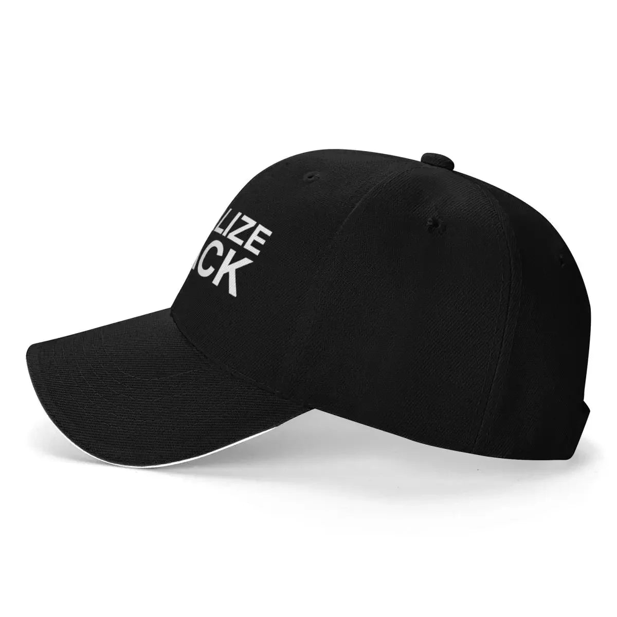 Legalize Crack Streetwear Baseball Cap Adjustable Unisex Polyester Hat