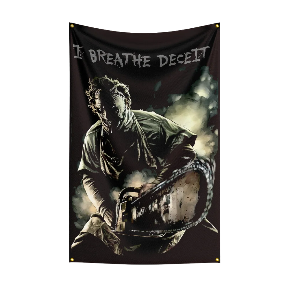 Texas Chainsaw Massacre Flag - 3x5 Ft Classic Horror Movie Banner, Halloween Wall Decor, Polyester Hanging Poster - Premium flag from Lizard Vigilante - Just $15.99! Shop now at Lizard Vigilante