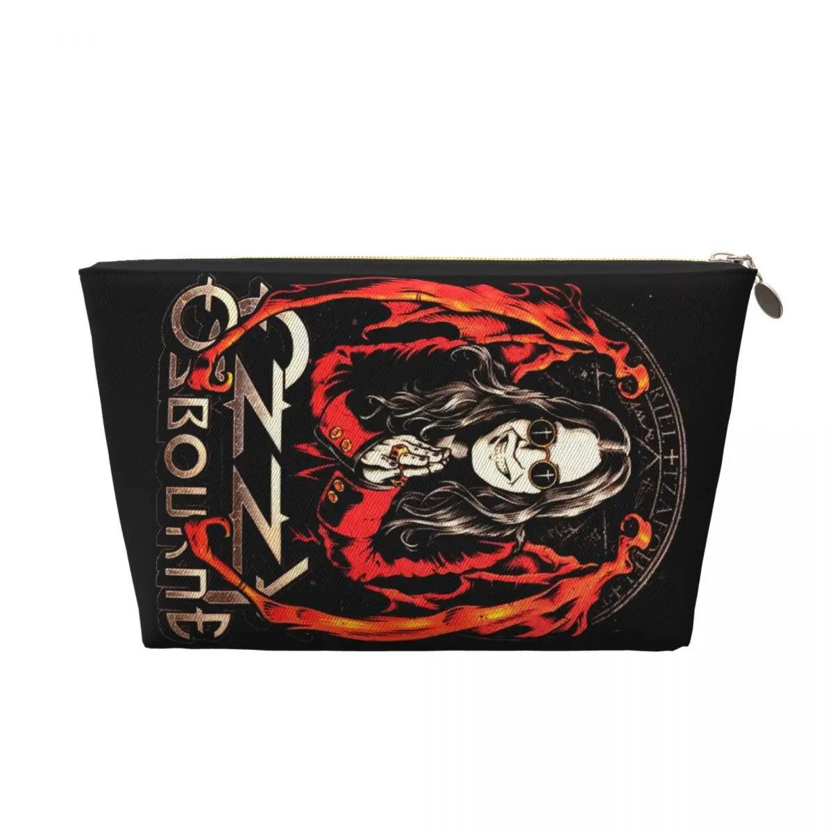 Ozzy Osbourne Rock Star Cosmetic Bag - Premium makeup bag from Lizard Vigilante - Just $19.99! Shop now at Lizard Vigilante