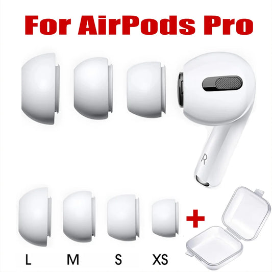 Easy to Use, 1-3 Pairs Silicone Earphone Tip for Apple AirPods Pro 1/2 - Premium airpod from dsers - Just $12.88! Shop now at Lizard Vigilante