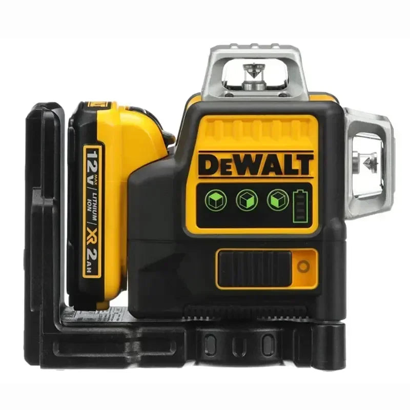 DEWALT DW089LG 12V Green Laser Level - 12 Lines, 3 Sides, 360° Coverage for Precision Alignment - Premium laser level from Lizard Vigilante - Just $117.99! Shop now at Lizard Vigilante