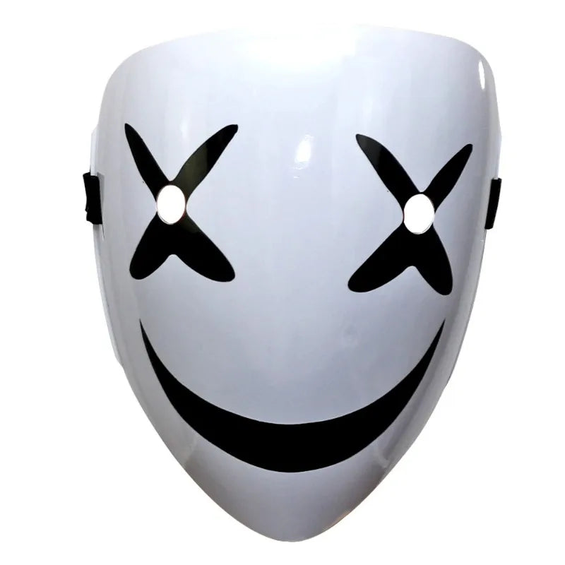 Leech Smile Ghostface Riot Mask Full-Face Horror Panic Edition