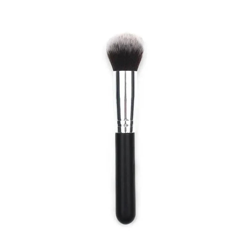 Face Cosmetic Kabuki Foundation Tool Powder Makeup Brush Flat Top Foundation Easy to Wear Powder Cosmetic Brushes Tool