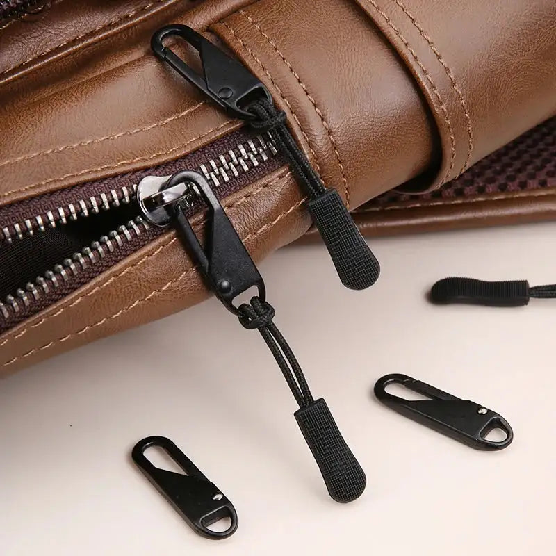 10/11/20/21Pcs Replacement Zipper Pulls Cord Extender for Backpacks Jackets Luggage Purses Handbags