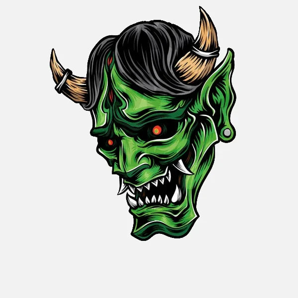 Lizard Vigilante Samurai Ghost Car Stickers – Japanese Anime Inspired PVC Decals for Car Decoration & Street Style - Premium stickers from dsers - Just $16.66! Shop now at Lizard Vigilante