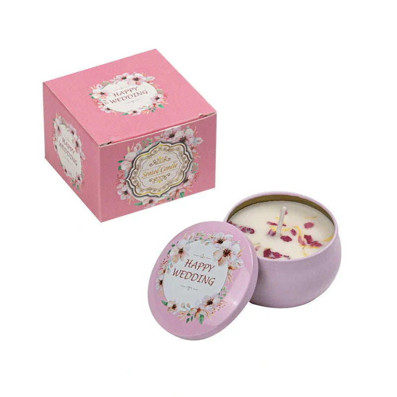 Scented Candle Handmade Natural Soy Aromatherapy Fragrance Birthday/New Year/Teacher Day/Christmas/Party Mother's Day Gift