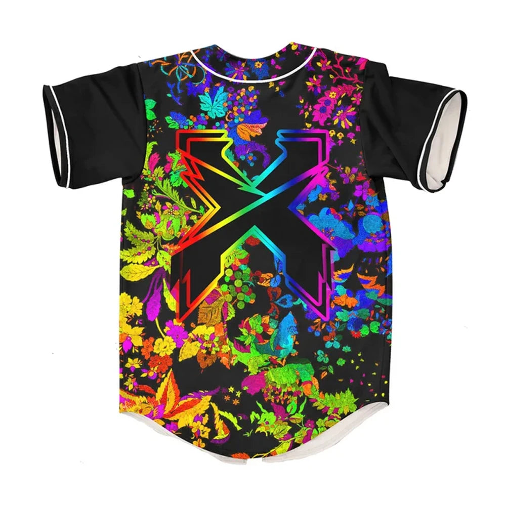 Excision Cosmic Bloom Rave Jersey – EDM Bass Drop 3D Festival Shirt for Hypnotic Headbangers & Fashion Anarchists - Premium jersey from Lizard Vigilante - Just $38.88! Shop now at Lizard Vigilante