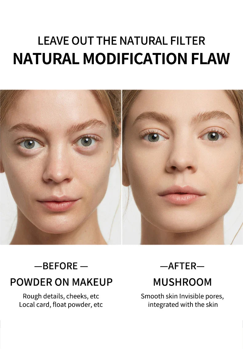 Lightweight Air Cushion Foundation CC Cream Natural Moisturizing Concealer Even Skin Tone Long Lasting Contour Makeup Cosmetics