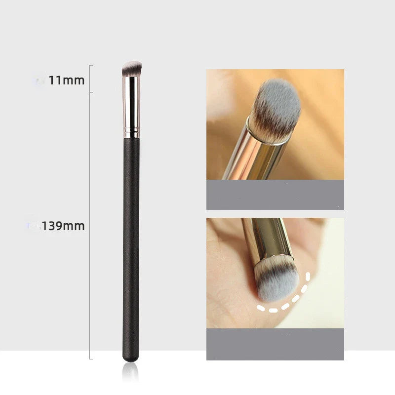 Foundation Concealer Makeup Brushes Angled Seamless Cover Synthetic Dark Circle Liquid Cream Cosmetic Brush Facial Make Up Tools