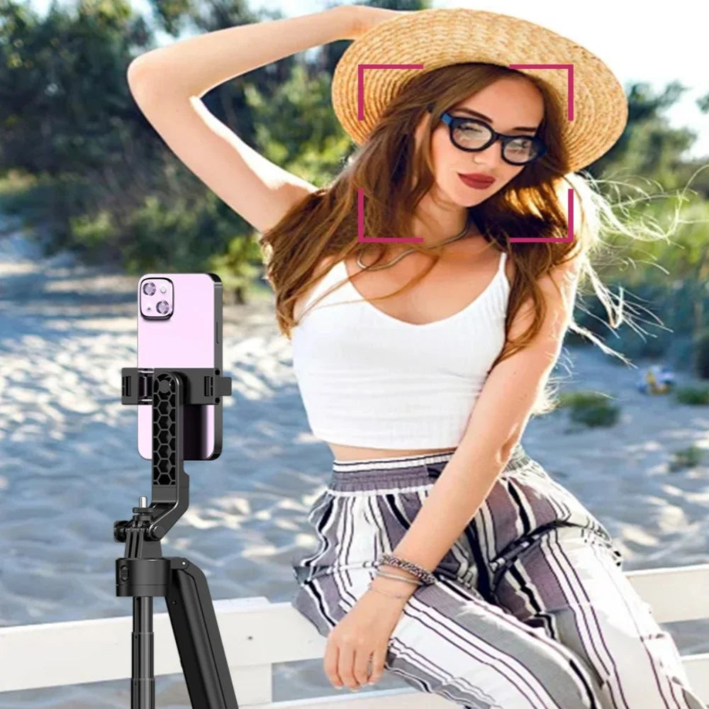 Fangtuosi IronClutch AI Tripod Gimbal — Bluetooth Selfie Stick & Smart Follow Stabilizer For Smartphones